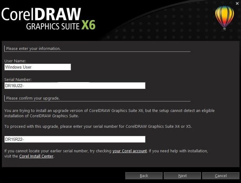 Download Corel Draw X6