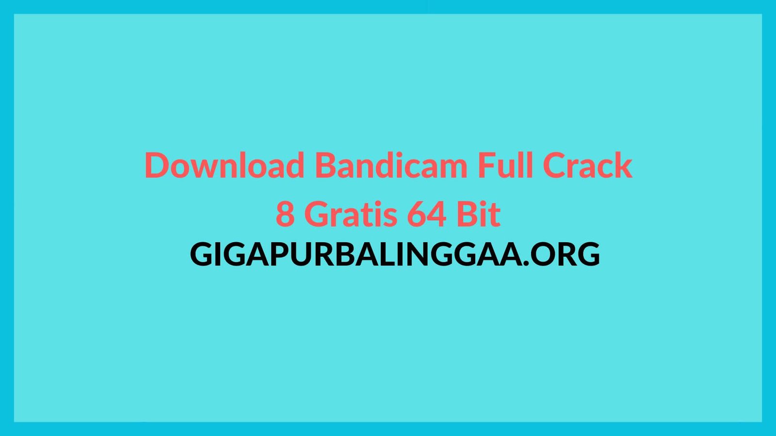 Download Bandicam Portable
