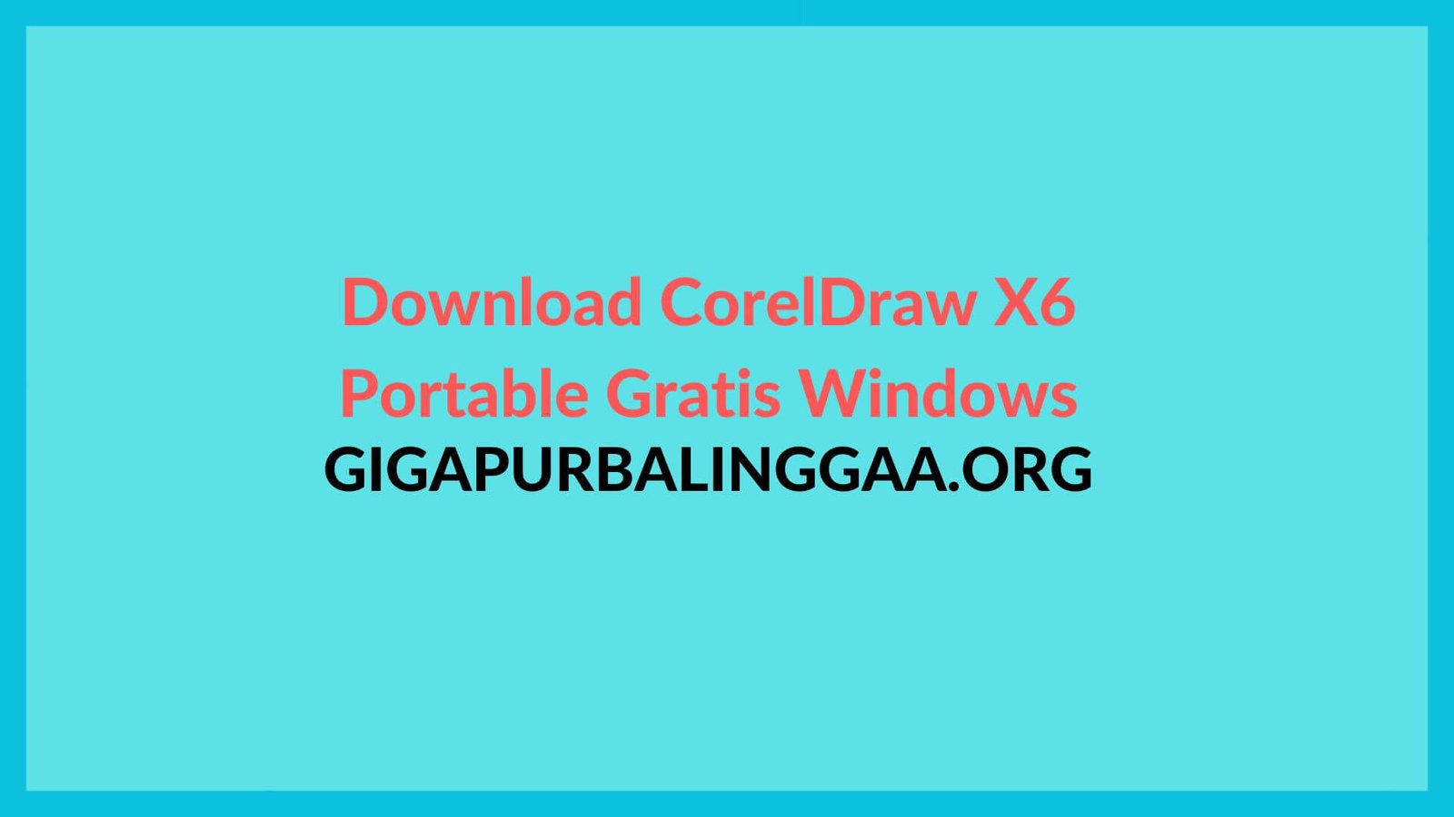 Download Corel Draw X6