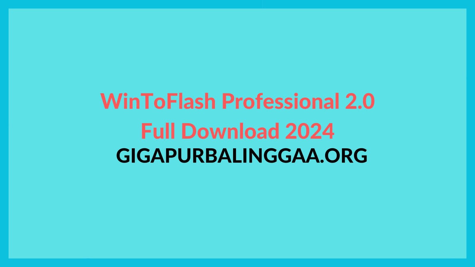 Wintoflash