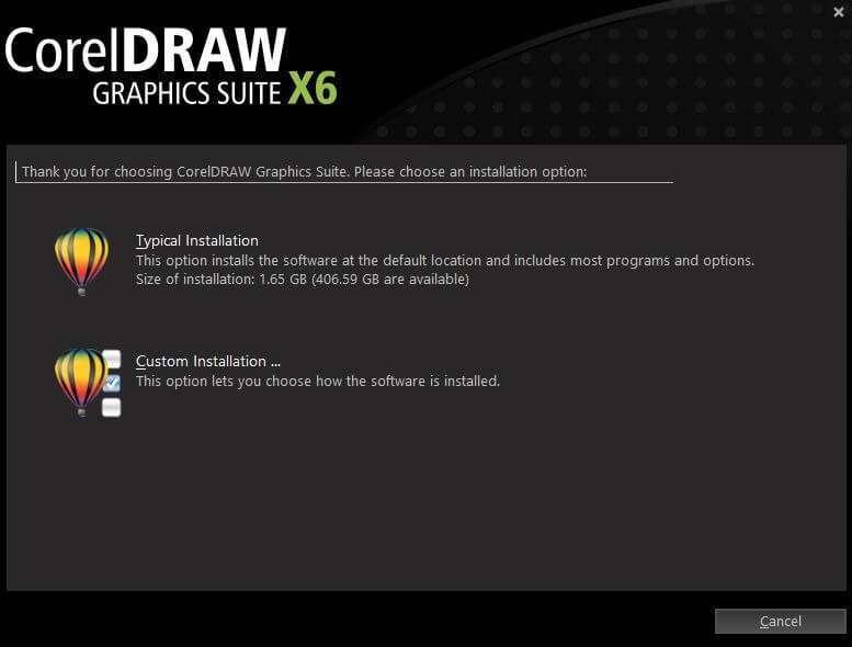 Download Corel Draw X6