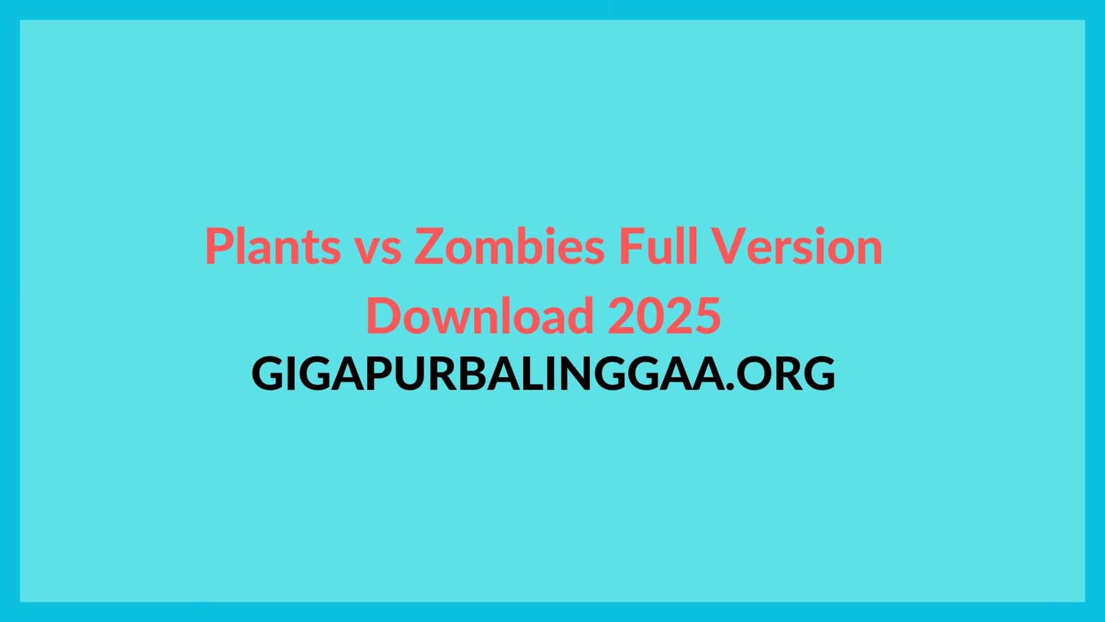 Download Plant Vs Zombie Versi Lama Pc