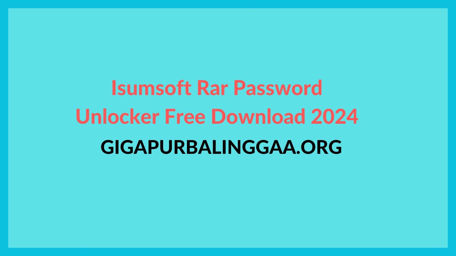 Isumsoft Rar Password Refixer Crack