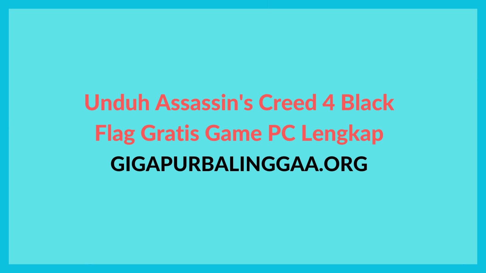 Assassin Creed Black Flag Download